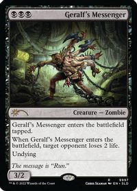Geralf's Messenger (9997) — Secret Lair Drop Series