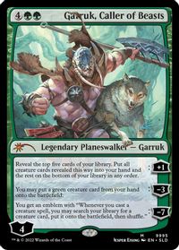 Garruk, Caller of Beasts — Secret Lair Drop Series