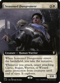 Seasoned Dungeoneer (Extended Art) — Commander Legends: Battle for Baldur's Gate