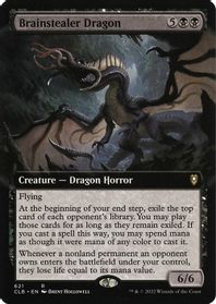 Brainstealer Dragon (Extended Art) — Commander Legends: Battle for Baldur's Gate