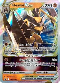Kleavor VSTAR - SWSH249 — SWSH: Sword & Shield Promo Cards