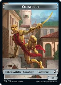 Construct Token — Commander Legends: Battle for Baldur's Gate