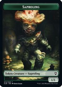 Saproling Token — Commander Legends: Battle for Baldur's Gate