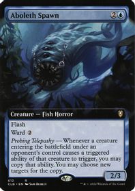 Aboleth Spawn (Extended Art) — Commander Legends: Battle for Baldur's Gate