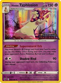 Hisuian Typhlosion - 052/189 (GameStop Exclusive) — Miscellaneous Cards & Products