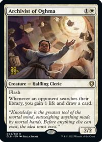Archivist of Oghma — Prerelease Cards