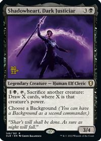 Shadowheart, Dark Justiciar — Prerelease Cards