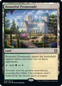 Bountiful Promenade — Prerelease Cards