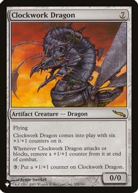 Clockwork Dragon — The List Reprints
