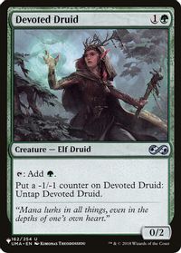 Devoted Druid (UMA) — The List Reprints