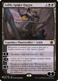 Lolth, Spider Queen — The List Reprints