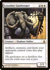 Loxodon Gatekeeper — The List Reprints