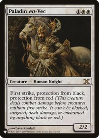 Paladin en-Vec — The List Reprints