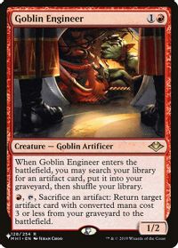 Goblin Engineer — The List Reprints