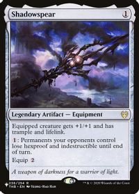 Shadowspear — The List Reprints
