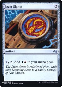 Izzet Signet — The List Reprints