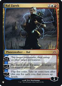 Ral Zarek — The List Reprints