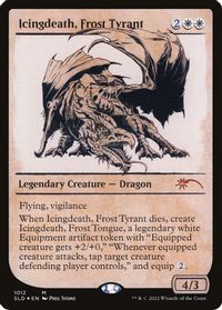 Icingdeath, Frost Tyrant (Showcase) — Secret Lair Drop Series