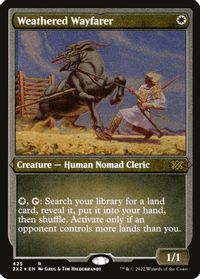 Weathered Wayfarer (Foil Etched) — Double Masters 2022