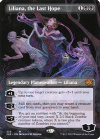 Liliana, the Last Hope (Borderless) — Double Masters 2022