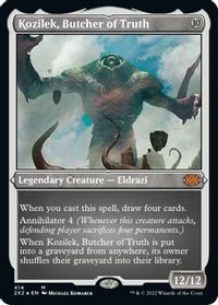 Kozilek, Butcher of Truth (Foil Etched) — Double Masters 2022