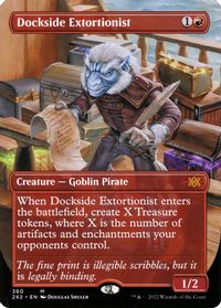 Dockside Extortionist (Borderless) — Double Masters 2022