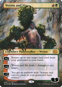 Wrenn and Six (Textured Foil) — Double Masters 2022