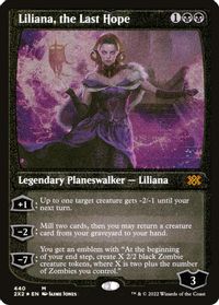 Liliana, the Last Hope (Foil Etched) — Double Masters 2022