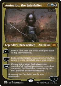 Aminatou, the Fateshifter (Foil Etched) — Double Masters 2022