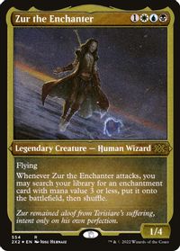 Zur the Enchanter (Foil Etched) — Double Masters 2022