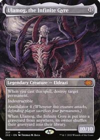Ulamog, the Infinite Gyre (Borderless) — Double Masters 2022