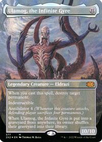 Ulamog, the Infinite Gyre (Textured Foil) — Double Masters 2022
