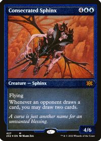 Consecrated Sphinx (Foil Etched) — Double Masters 2022