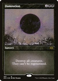 Damnation (Foil Etched) — Double Masters 2022