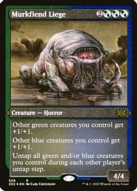 Murkfiend Liege (Foil Etched) — Double Masters 2022