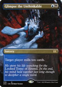 Glimpse the Unthinkable (Borderless) — Double Masters 2022