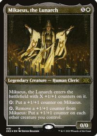Mikaeus, the Lunarch (Foil Etched) — Double Masters 2022