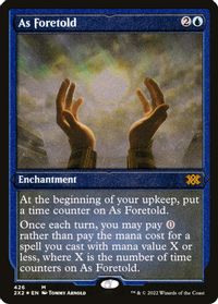 As Foretold (Foil Etched) — Double Masters 2022
