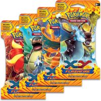 Flashfire Sleeved Booster Pack Art Bundle [Set of 4] — XY - Flashfire