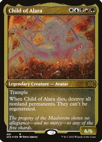 Child of Alara (Foil Etched) — Double Masters 2022