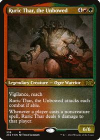 Ruric Thar, the Unbowed (Foil Etched) — Double Masters 2022