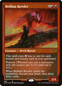Bedlam Reveler (Foil Etched) — Double Masters 2022