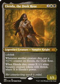 Elenda, the Dusk Rose (Foil Etched) — Double Masters 2022