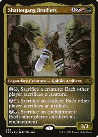 Shattergang Brothers (Foil Etched) — Double Masters 2022