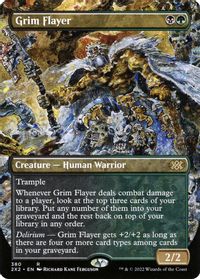 Grim Flayer (Borderless) — Double Masters 2022