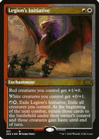 Legion's Initiative (Foil Etched) — Double Masters 2022