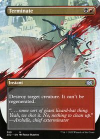 Terminate (Borderless) — Double Masters 2022