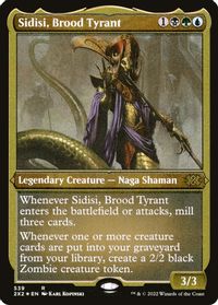 Sidisi, Brood Tyrant (Foil Etched) — Double Masters 2022