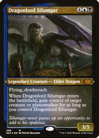 Dragonlord Silumgar (Foil Etched) — Double Masters 2022