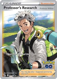 Professor's Research (Full Art) — Pokemon GO